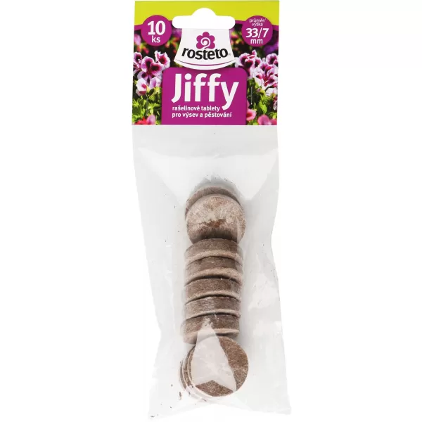 Jiffy Rosteto JP 33/7 síťka (10 ks)