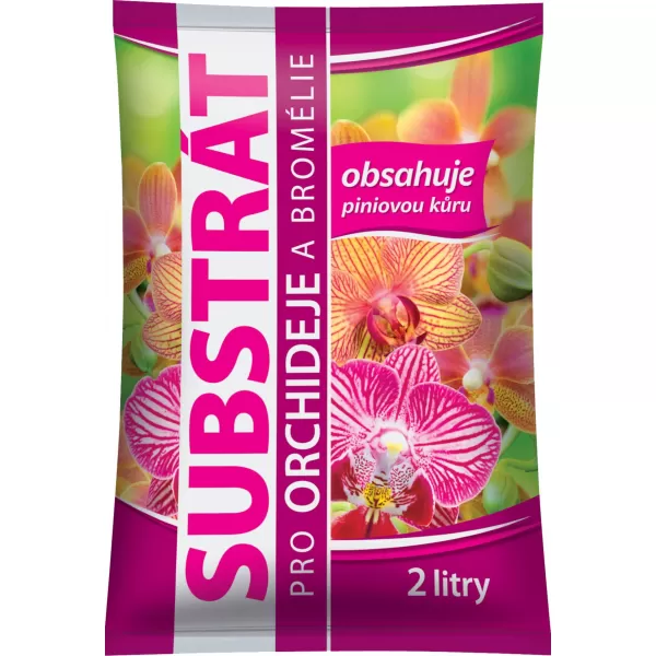 FORESTINA Substrát Standard-Orchideje a bromélie 2l