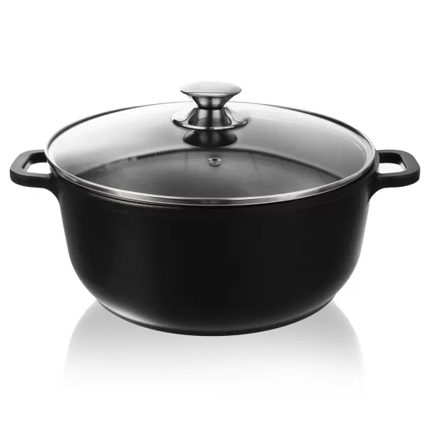 Kastrol GRANDE 7 l poklice sklo