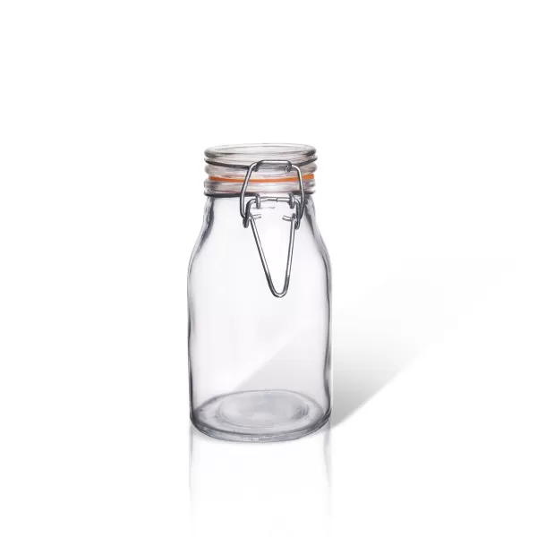Dóza sklo/kov klip patent Bela 0,2 l