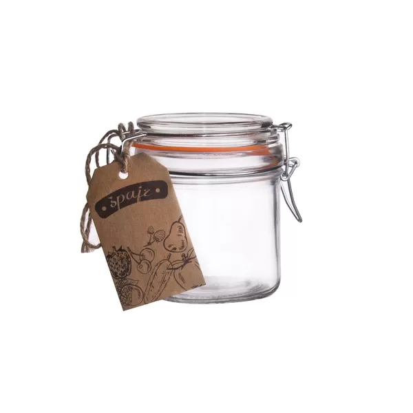 Dóza sklo/kov klip patent Bela 0,1 l