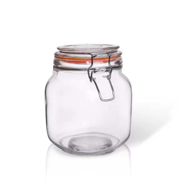 Dóza sklo/kov klip patent Bela 1 l