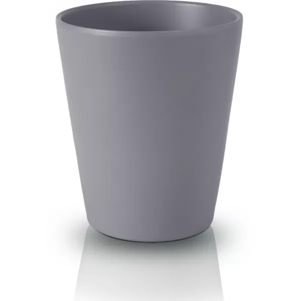 Obal keramický na orchide 13cm šedý mat