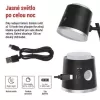 EMOS Lampa stolní LED ABBIE černá Z7636B