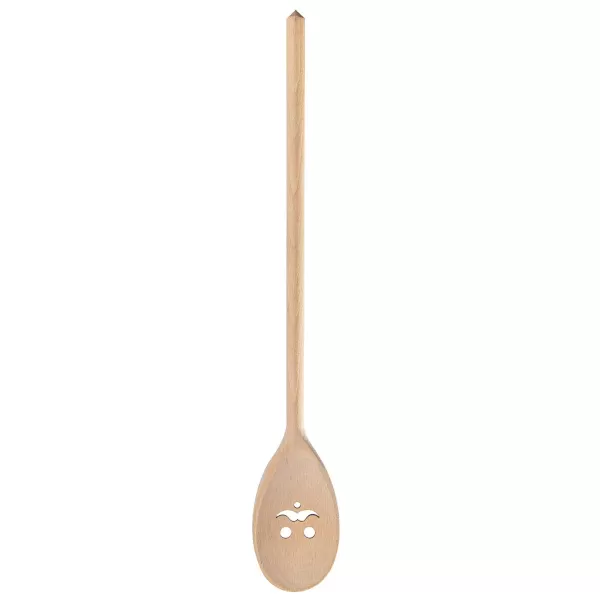 Vařečka dřevo oválná Vousy 35 cm