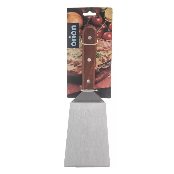Obracečka nerez/dřevo 27 cm