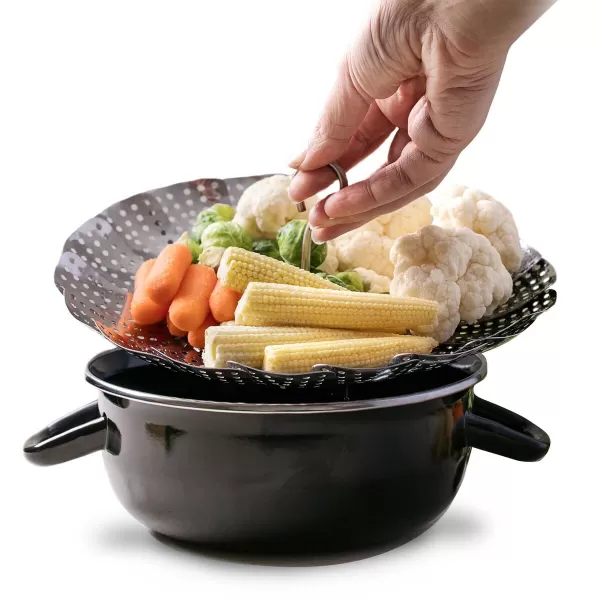 Pařáček nerez skládací pr. 28 cm