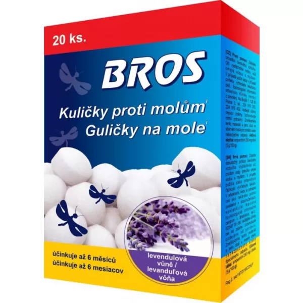 Kuličky proti molům 120g