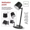 EMOS Lampa stolní LED ABBIE černá Z7636B