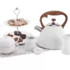 Čajník nerez píšť. WOODEN 3,5 l