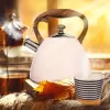 Čajník nerez píšť. WOODEN 3,5 l
