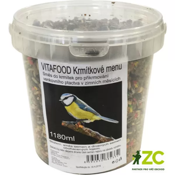 Krmítkové menu kbelík - 1180ml