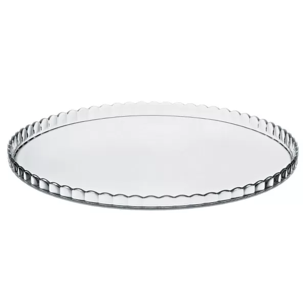 Podnos servír. sklo pr. 32 cm