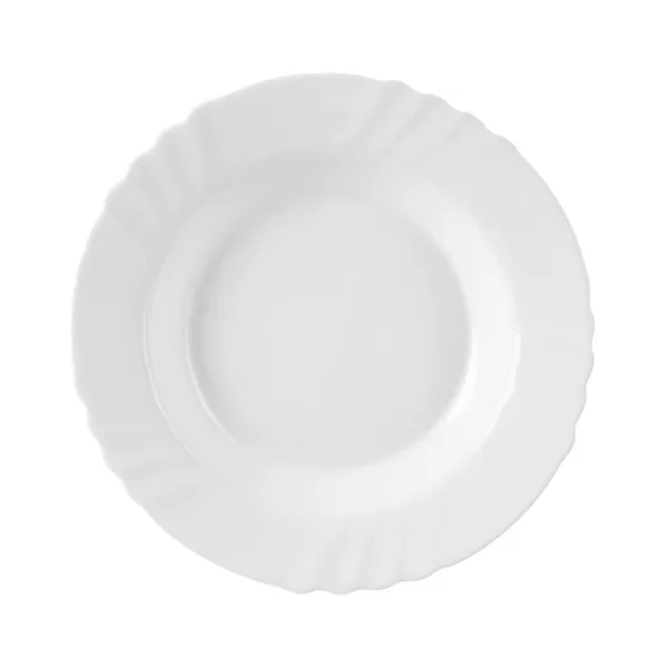 Talíř opál. sklo hluboký LUNA vlnky kul. pr. 23 cm