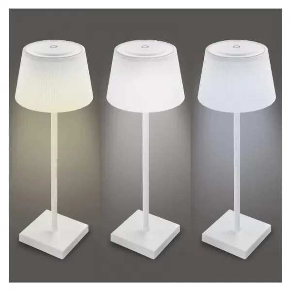 EMOS LED stolní lampa KATIE bílá Z7630W
