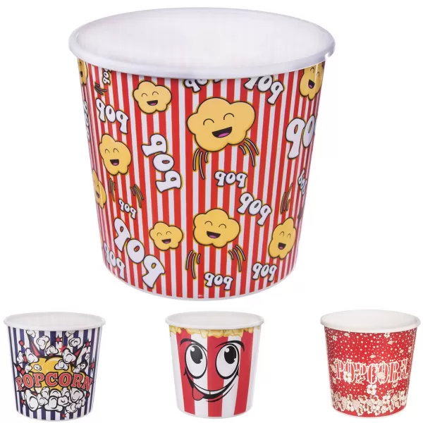 Pohár-kyblík UH popcorn 3,4 l mix