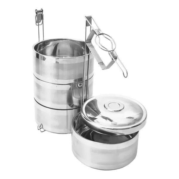 Jídlonosič nerez TERMO 4x1,1 l, pr. 16 cm