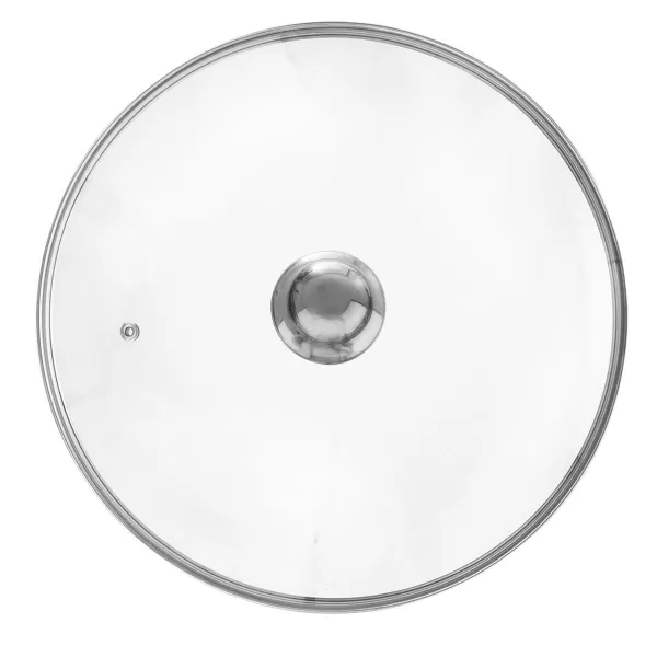 Poklice sklo pr. 30 cm nerez úchyt, náhr. 126351