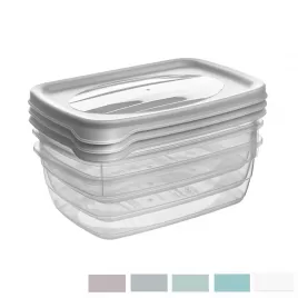 Dóza UH Trend obdélník 0,6 l 3 ks mix