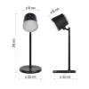 EMOS Lampa stolní LED ABBIE černá Z7636B