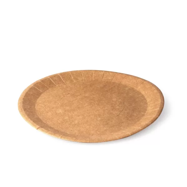 Talíř papír mělký TURA pr. 22,5 cm 10 ks