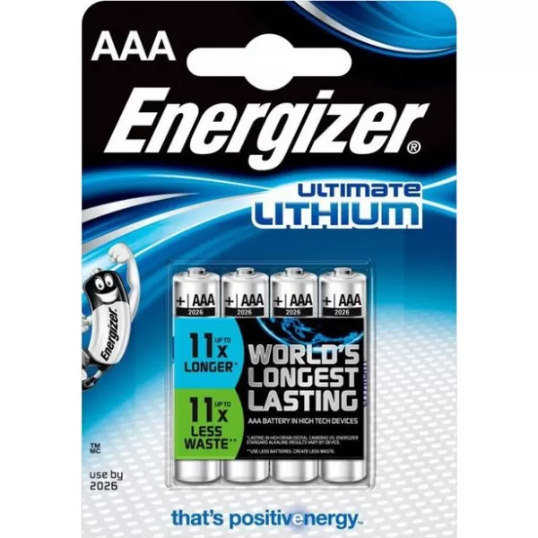 Baterie Energinzer Ultimate Lithium AAA 4pack