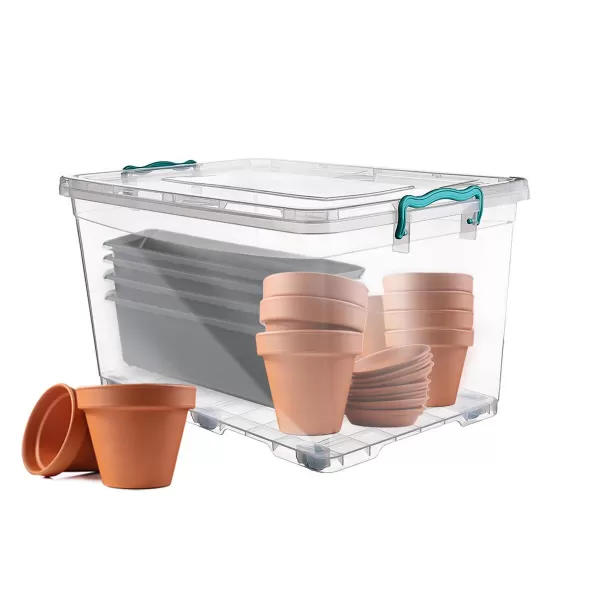 Box UH MULTI obdélník kolečka vysoký 50 l