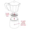 Moka konvička AL/UH 0,2 l