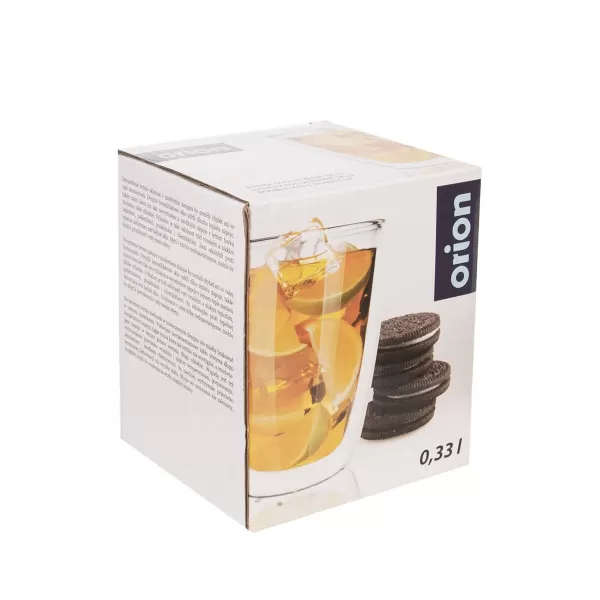 Sklenice dvoustěnné borosil. sklo DOUBLE 0,3 l, 1 ks