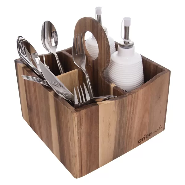 Stojan na příbory akácie WOODEN