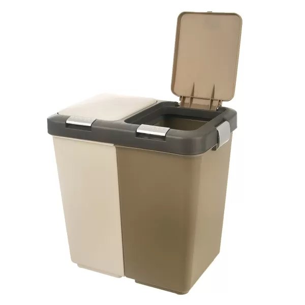 Koš odp. UH Duo Dust 2x20 l