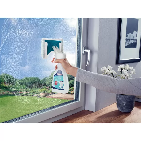 Mop na okna Micro Duo s čističem na sklo 500 ml LEIFHEIT 51165