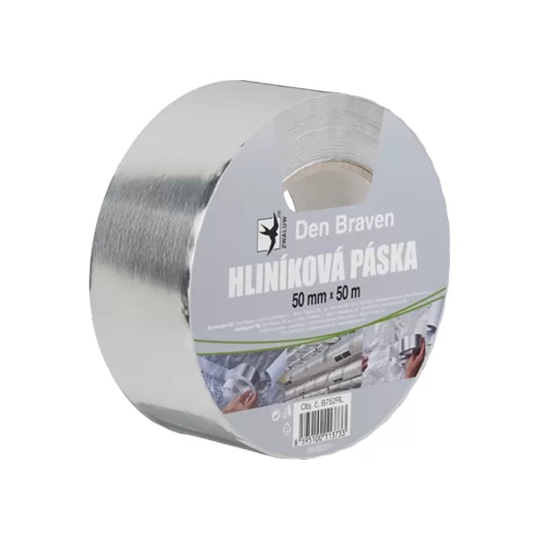 DENB Páska hliníková 100mmx50m stříbrná