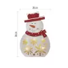 EMOS 5LED XMAS WOOD SNOWMAN 2AA T WW DCWW07