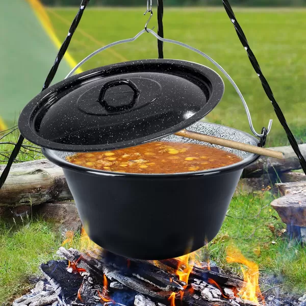 Poklice smalt pr. 36 cm na kotlík 9,5 l