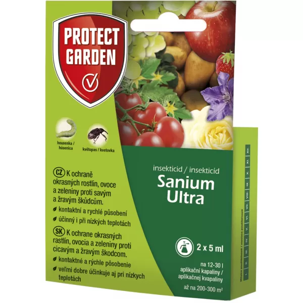 Sanium Ultra - okrasné rostliny, ovoce a zelenina 2x5 ml PG