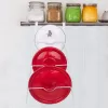 Stojan drát/UH na poklice a prkénka závěsný 6 pozic bílá