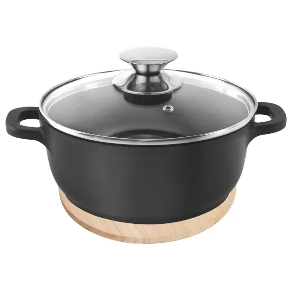 Podložka pod hrnec dřevo MANDALA pr. 20 cm