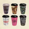 Pohár UH Coffee víčko 0,45 l mix
