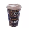 Pohár UH Coffee víčko 0,45 l mix