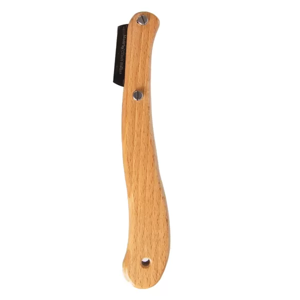 Nůž k nařezávání chleba dřevo/ocel+5 ks žiletek