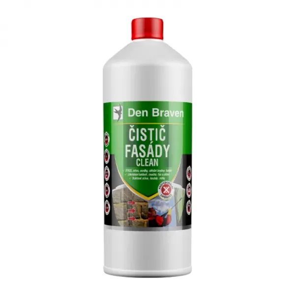 DENB Čistič fasády CLEAN, láhev 1 litr