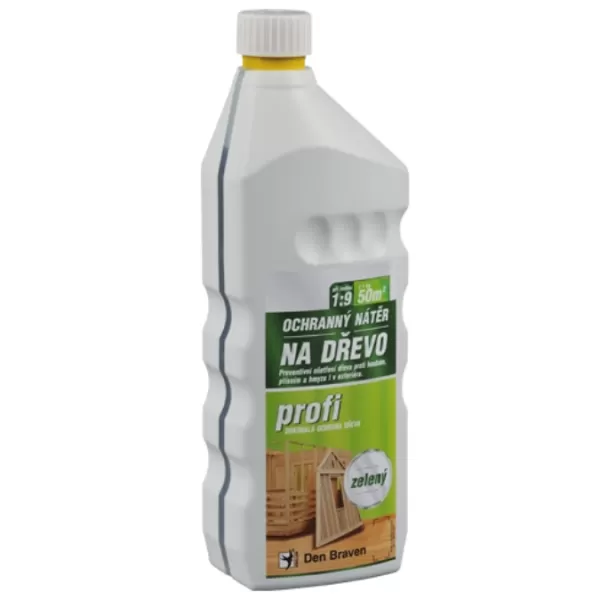 DENB Nátěr ochranný na dřevo PROFI hnědý 5kg