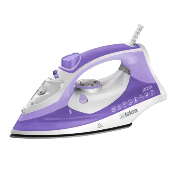 ISKRA Napařovací žehlička SL-158, 2400W, fialovo/bílá