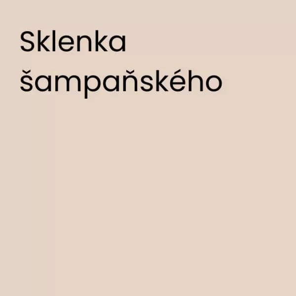 DULUX EC 22 - Sklenka šampaňského 2,5L