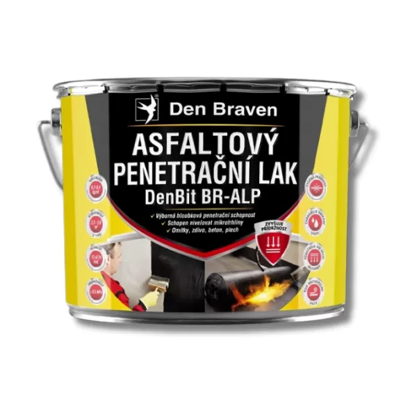 DENB Penetrace asfalt.lak BR-ALP 4,5kg