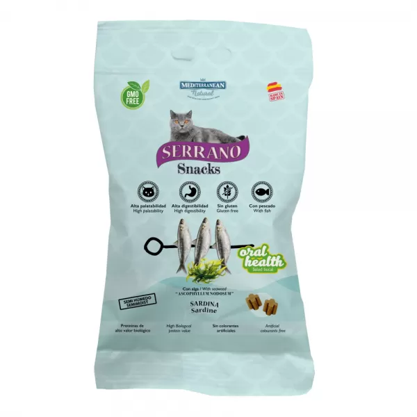JUKO Serrano Snack for Cat Sardine Oral Care 50g