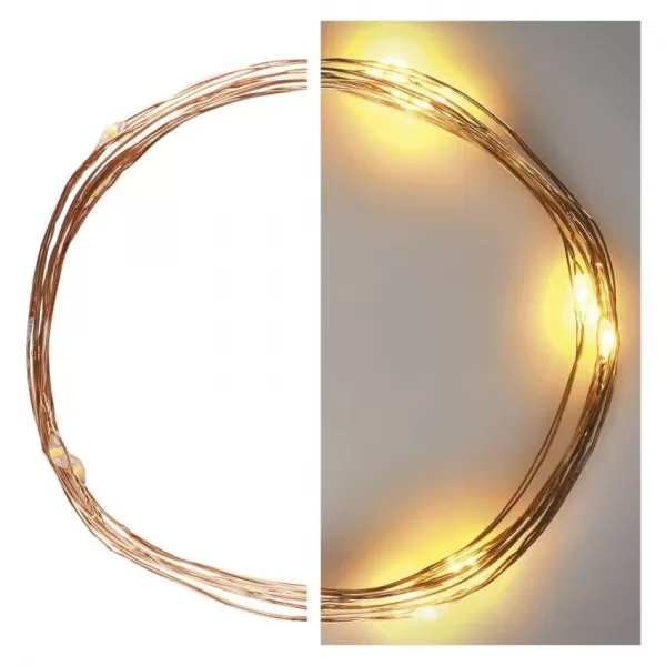 EMOS D3AW07 20LED XMAS NANO IP20 2AA T WW-svět.drát
