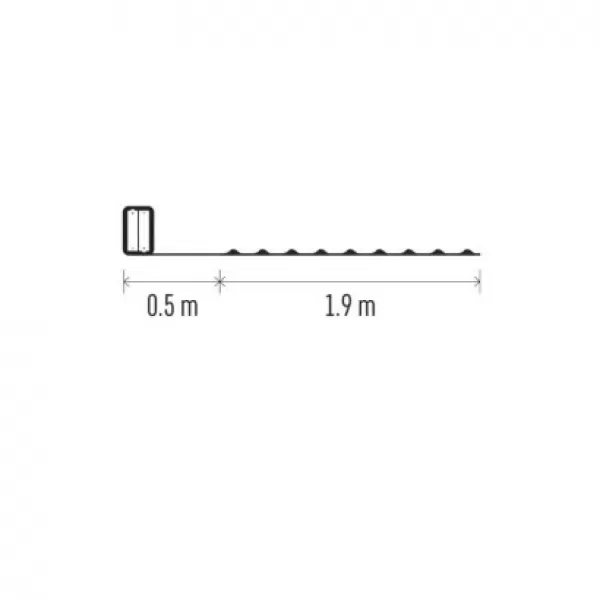 EMOS D3AC07 20LED XMAS NANO IP20 2AA T CW-svět.drát