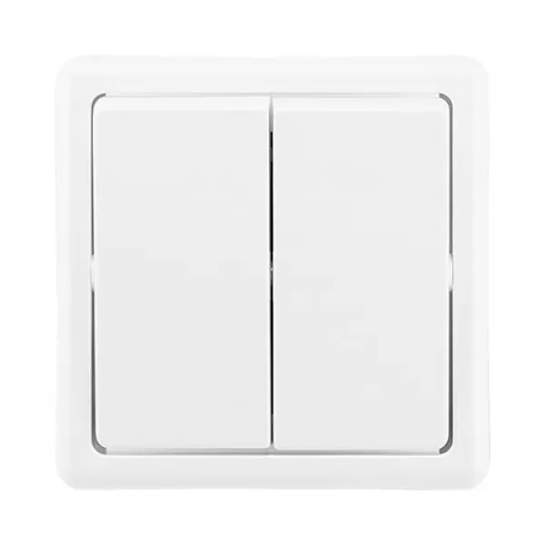 Přepínač kompletní ř.6+6 10AX 250 Vstř. B1W 3553-52289